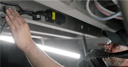 StealthNet by Phillips Connect installed on a trailer StealthNet by Phillips Connect installed on a trailer