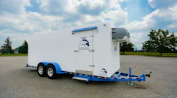 Unlike other trailers in the Polar King lineup, the new unit features two full-sized doors, including one on the side.
