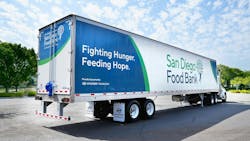 Hyundai Translead recently donated a 53-ft. refrigerated trailer to the Jacobs and Cushman San Diego Food Bank. Hyundai Translead recently donated a 53-ft. refrigerated trailer to the Jacobs and Cushman San Diego Food Bank.