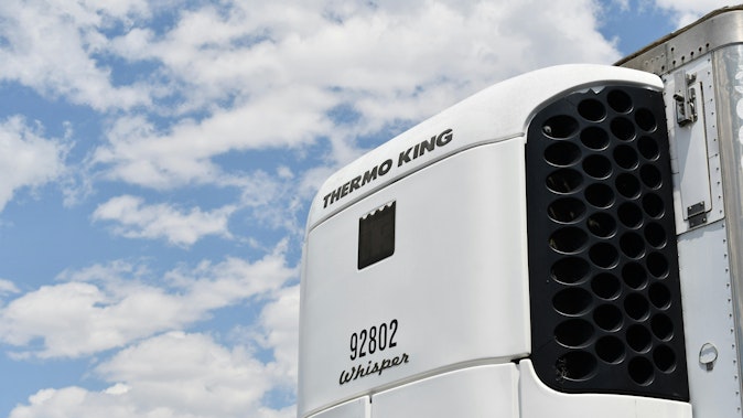 How fleets can optimize TRU performance as transport refrigeration technology evolves