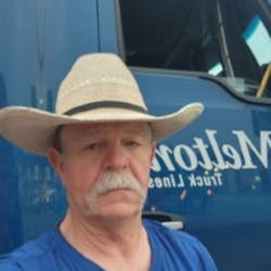 Leatherwood drives for Melton Truck Lines out of Tulsa, Oklahoma. Leatherwood drives for Melton Truck Lines out of Tulsa, Oklahoma.