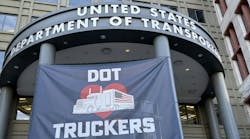 DOT hearts Truckers banner DOT hearts Truckers banner