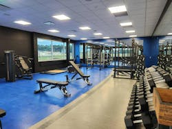 building exercise facility building exercise facility