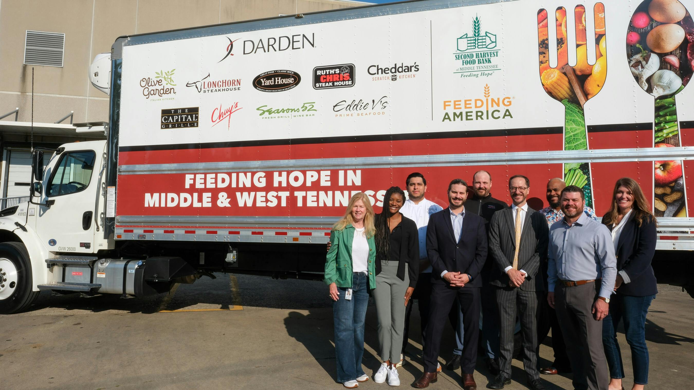 Darden Restaurants announces delivery of refrigerated trucks to help address food insecurity