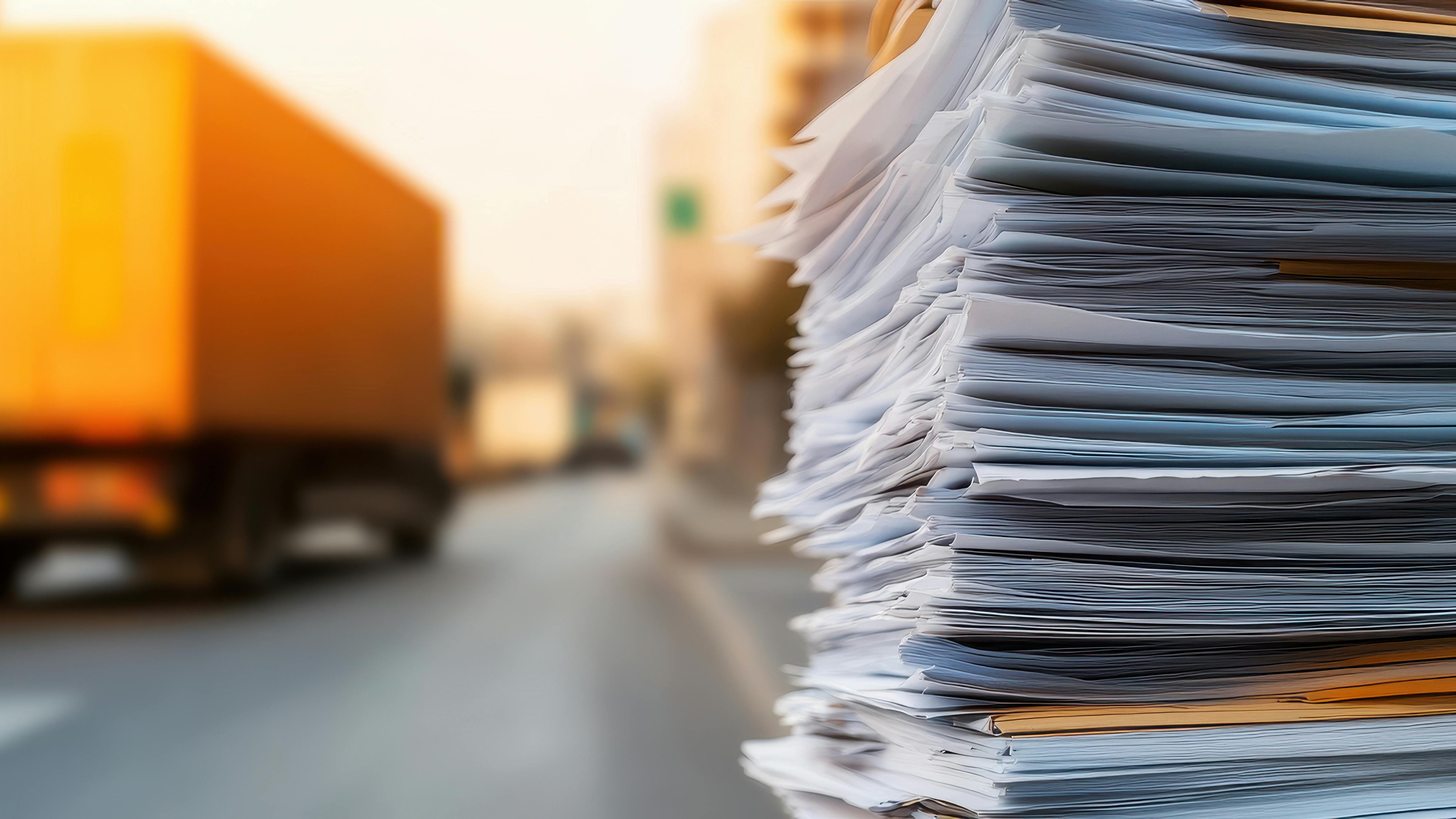 truck driving paperwork