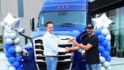 Christian Sanchez Cantù wins Landstar’s 52nd truck giveaway Christian Sanchez Cantù wins Landstar’s 52nd truck giveaway