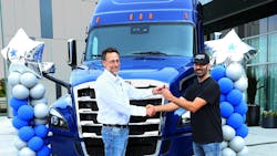 Christian Sanchez Cantù wins Landstar’s 52nd truck giveaway Christian Sanchez Cantù wins Landstar’s 52nd truck giveaway