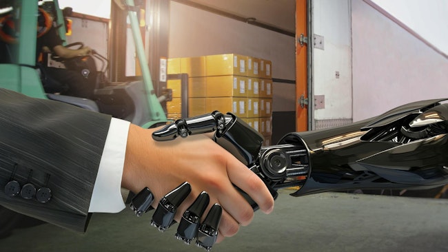 logistics automation concept