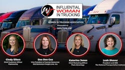 Women In Trucking Association announces finalists for 2025 Influential Woman in Trucking Award Women In Trucking Association announces finalists for 2025 Influential Woman in Trucking Award