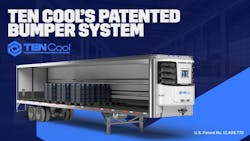 TEN Cool earns U.S. patent for bumper system to boost refrigerated trailer efficiency TEN Cool earns U.S. patent for bumper system to boost refrigerated trailer efficiency