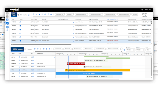 The redesigned LoadMaster platform offers anytime, anywhere access for dispatchers and planners with drag-and-drop tools and driver and equipment visibility.