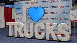 ATA MCE I love trucks display ATA MCE I love trucks display