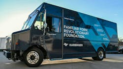 Harbinger all-electric chassis Harbinger all-electric chassis