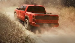 The Nissan Frontier offers driver-assist features such as hill start assist and an available electronic locking rear differential, along with off-road-focused trims for rugged applications. The Nissan Frontier offers driver-assist features such as hill start assist and an available electronic locking rear differential, along with off-road-focused trims for rugged applications.