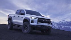 Designed for the road less traveled, the Chevrolet Colorado pickup truck features five different drive modes, including Terrain for steep hills and obstacles, Off-Road, Baja, and an available Tow/Haul mode. Designed for the road less traveled, the Chevrolet Colorado pickup truck features five different drive modes, including Terrain for steep hills and obstacles, Off-Road, Baja, and an available Tow/Haul mode.