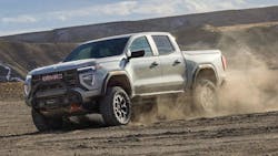 Not only is the 2026 GMC Canyon available in multiple trims, but it’s also available with different packages, such as the AT4X AEV Edition Package, the Nightfall Edition, and the Nightfall Essentials Package, each offering different aesthetic features, tire/wheel options, and more. Not only is the 2026 GMC Canyon available in multiple trims, but it’s also available with different packages, such as the AT4X AEV Edition Package, the Nightfall Edition, and the Nightfall Essentials Package, each offering different aesthetic features, tire/wheel options, and more.