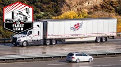 Heartland Express truck and trailer Heartland Express truck and trailer