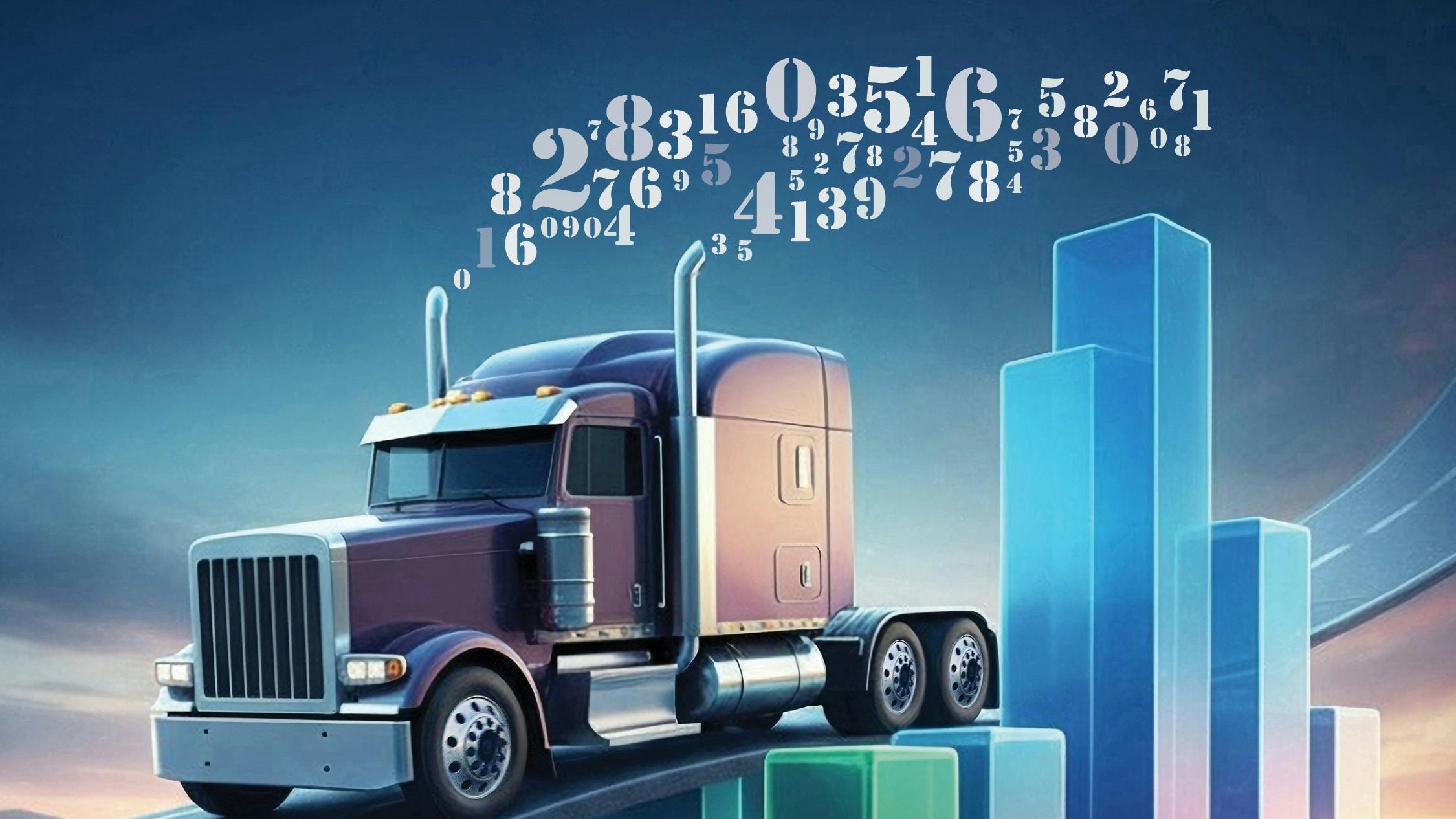 trucking by the numbers 2025 cover