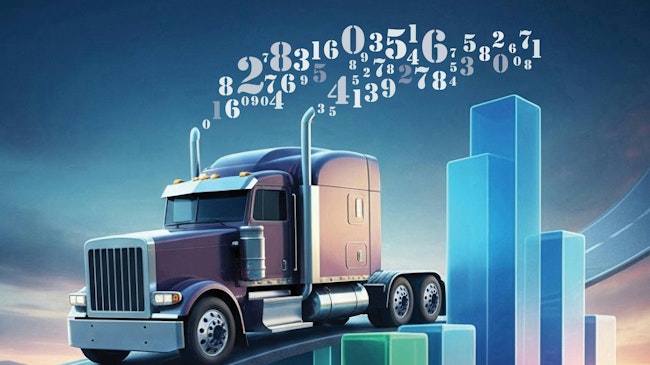 trucking by the numbers 2025 cover
