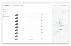 Standard Fleet manager dashboard Standard Fleet manager dashboard