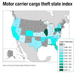 cargo theft heatmap cargo theft heatmap