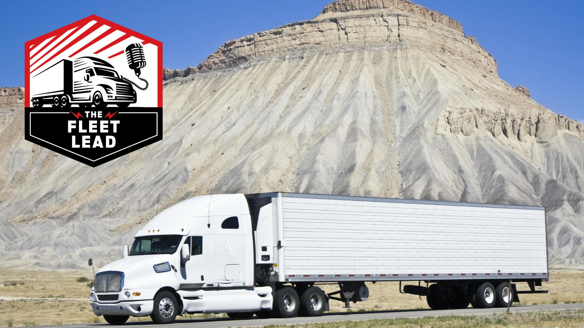 white refrigerated truck in Colorado