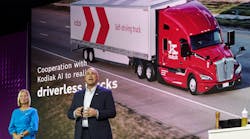 Bosch executives Tanja Rückert and Paul Thomas Bosch executives Tanja Rückert and Paul Thomas