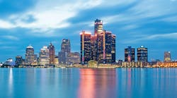 Motor City skyline Motor City skyline