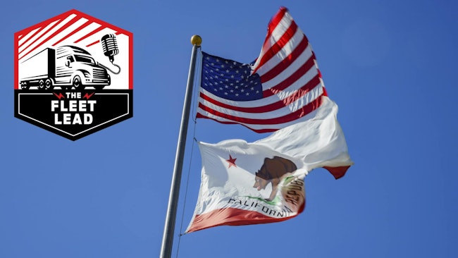 california and federal flags juxtaposed