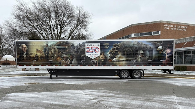 America 250 trailer HTI trucking