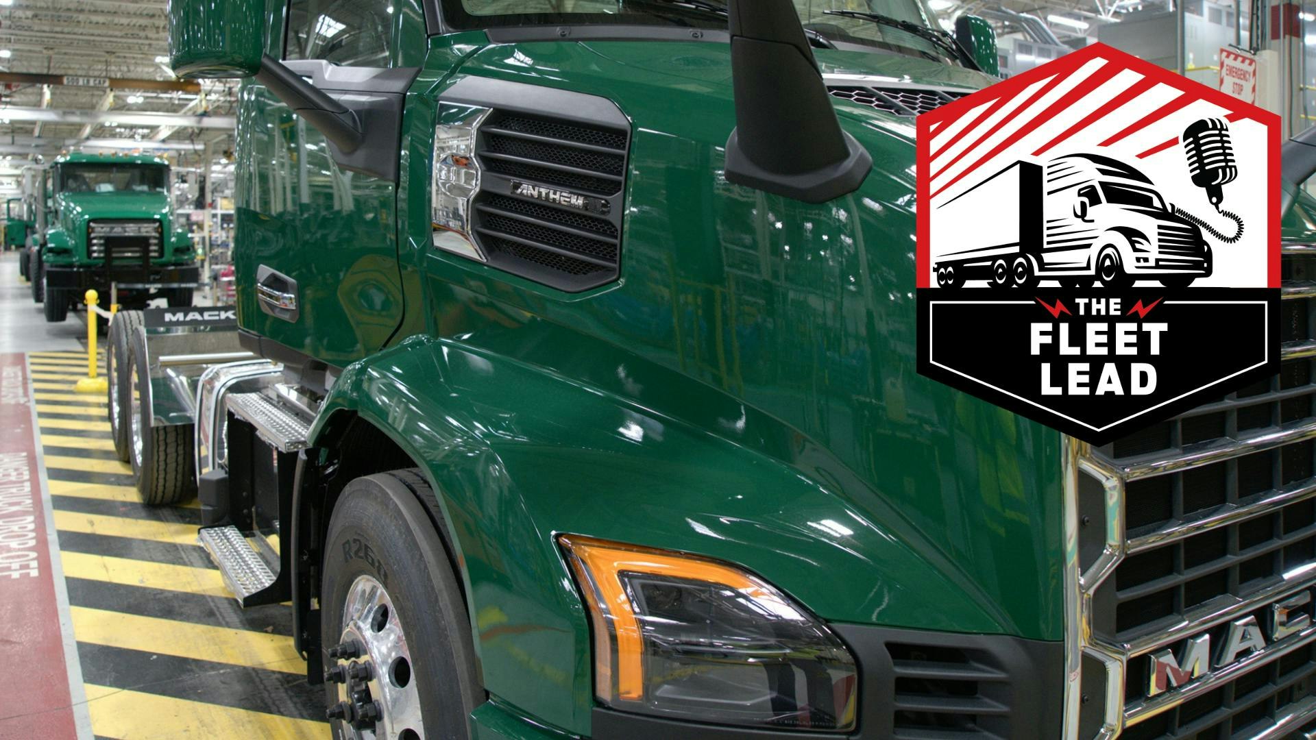 New Mack Anthem on production floor