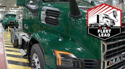 New Mack Anthem on production floor New Mack Anthem on production floor