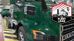 New Mack Anthem on production floor New Mack Anthem on production floor