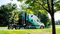 Hexagon Agility CNG truck rear Hexagon Agility CNG truck rear