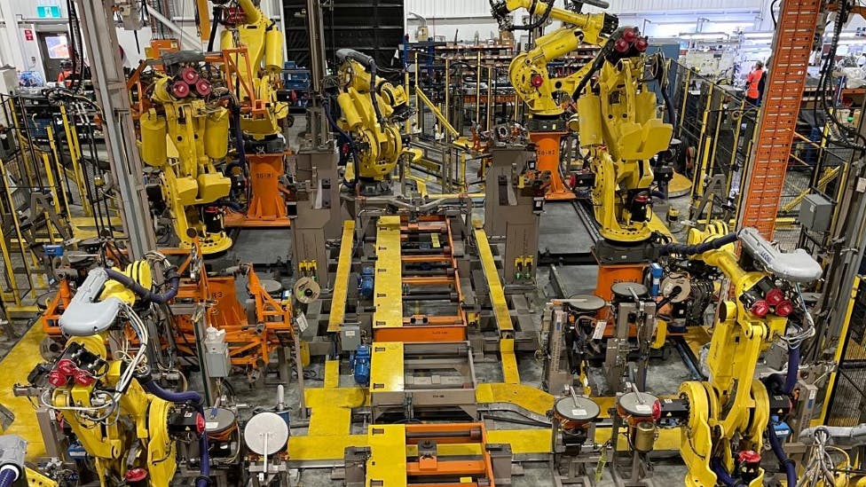 Part of Paccar's plant in Bayswater, Australia