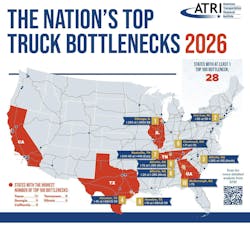 The nation's top truck bottlenecks 2026 The nation's top truck bottlenecks 2026
