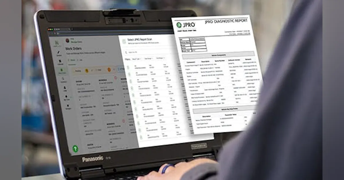 Scan Work Order Go From Scan to Service: Integrating Diagnostic Data into Work Orders ...