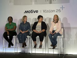 ingrid brown speaks on a panel at an industry conference ingrid brown speaks on a panel at an industry conference