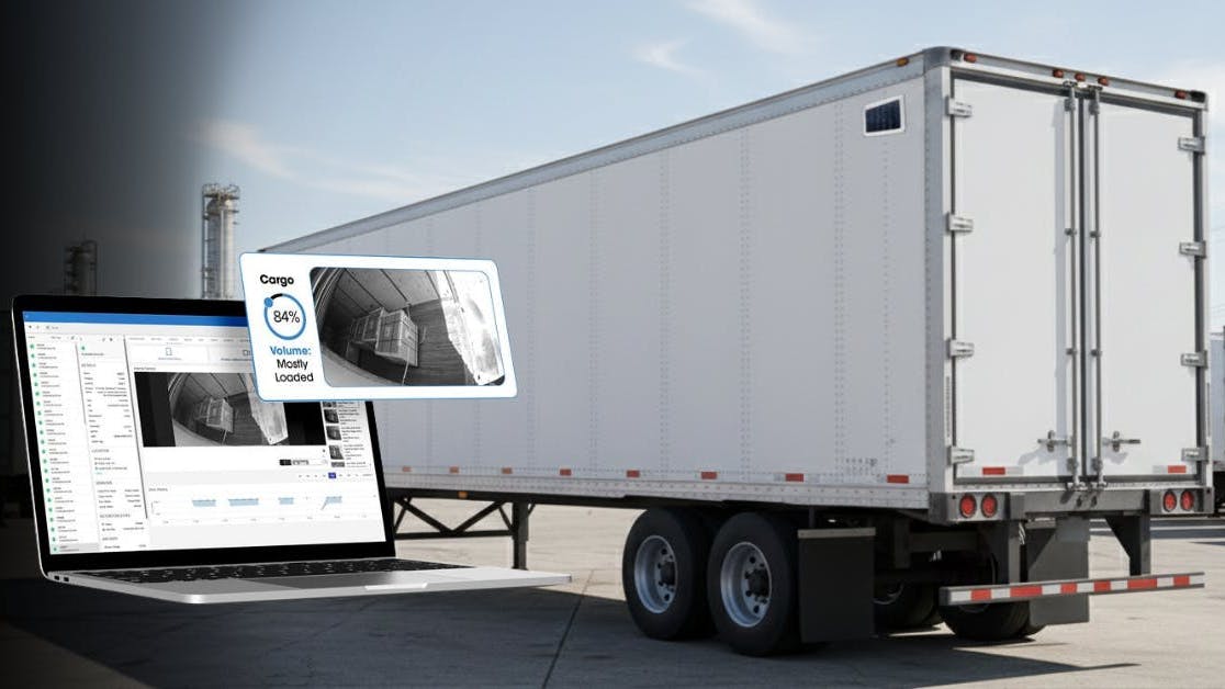 CargoVision provides visibility into door activity, cargo presence, and interior conditions.