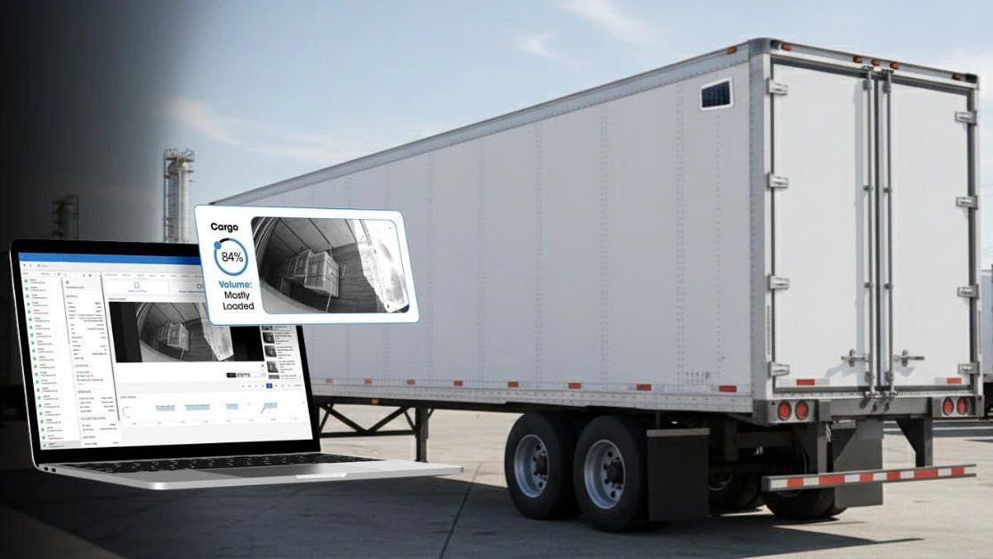 CargoVision provides visibility into door activity, cargo presence, and interior conditions.