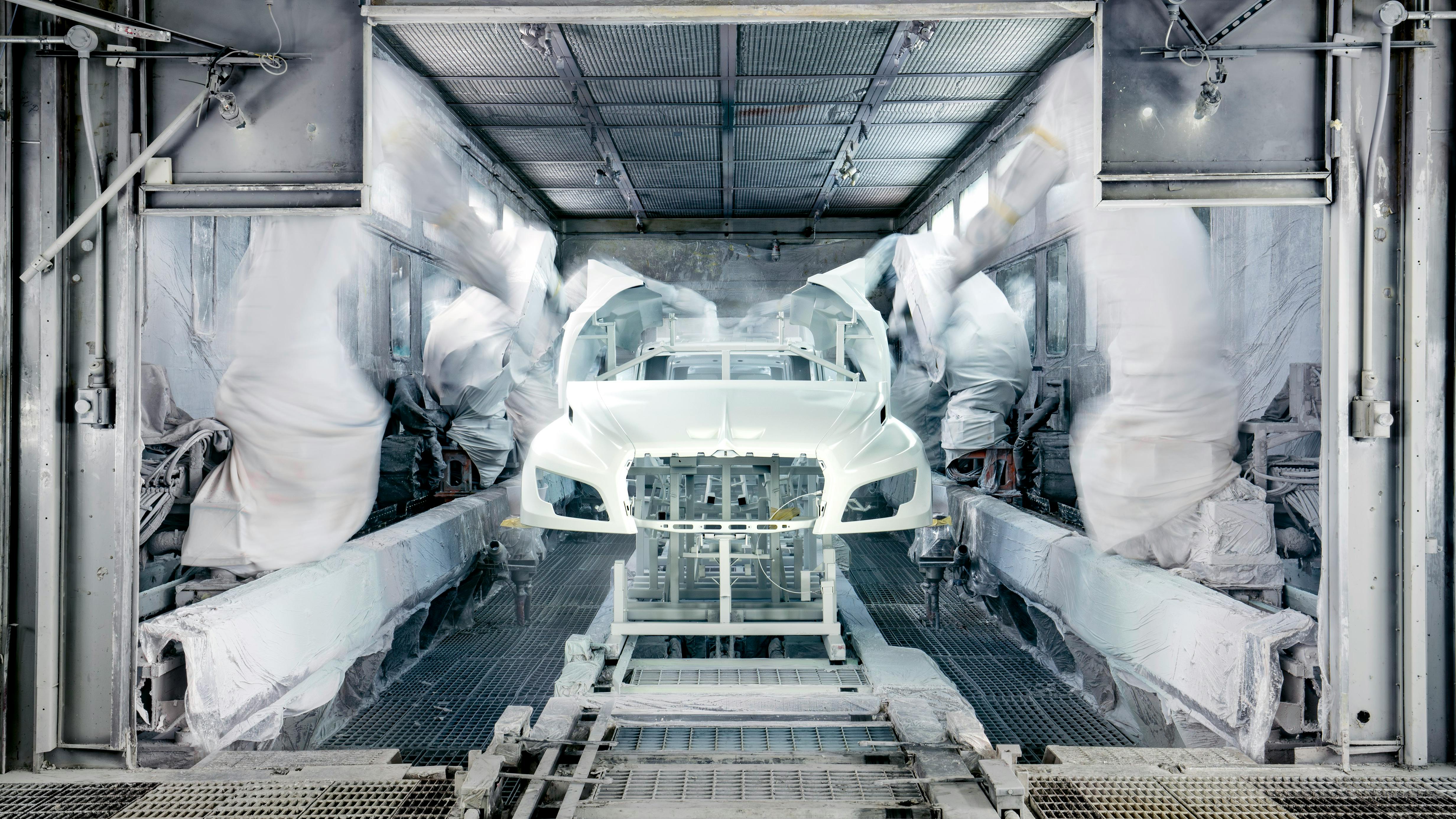 Escobedo Assembly Plant Paint Booth