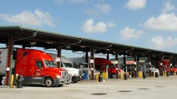 595 Truckstop Diesel Pumps in Ft Lauderdale, Florida. 595 Truckstop Diesel Pumps in Ft Lauderdale, Florida.
