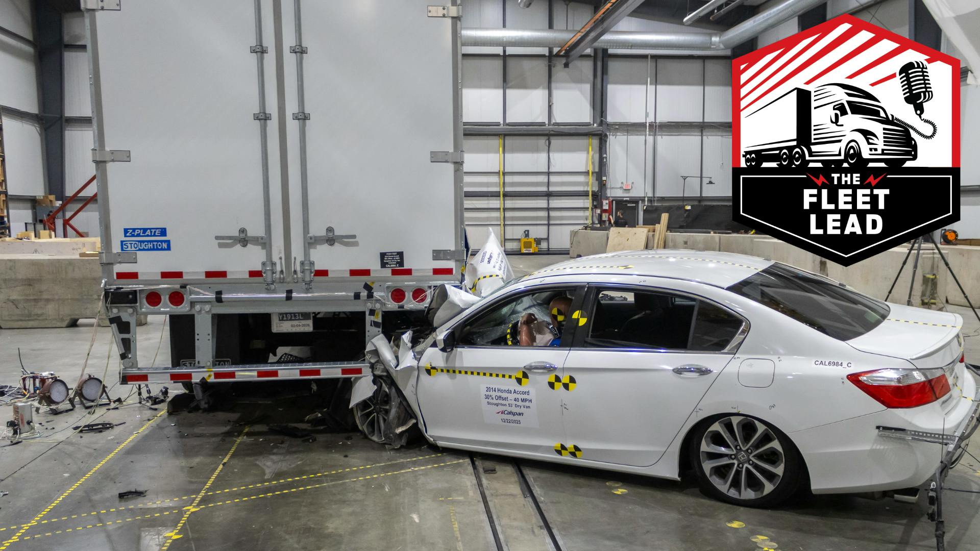 Stoughton Trailer Calspar crash test
