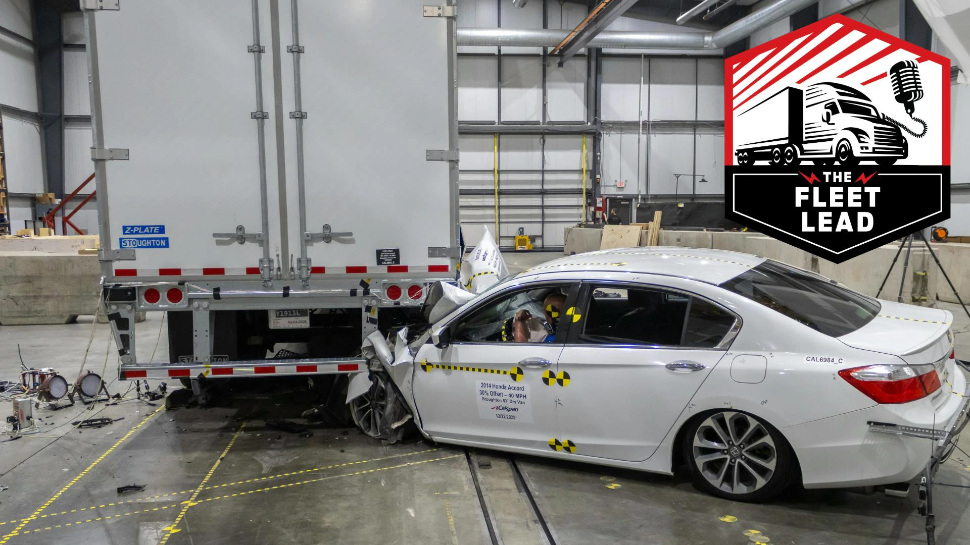 Stoughton Trailer Calspar crash test