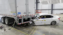 Stoughton Trailers completes 40 mph rear impact guard test to improve trailer safety Stoughton Trailers completes 40 mph rear impact guard test to improve trailer safety