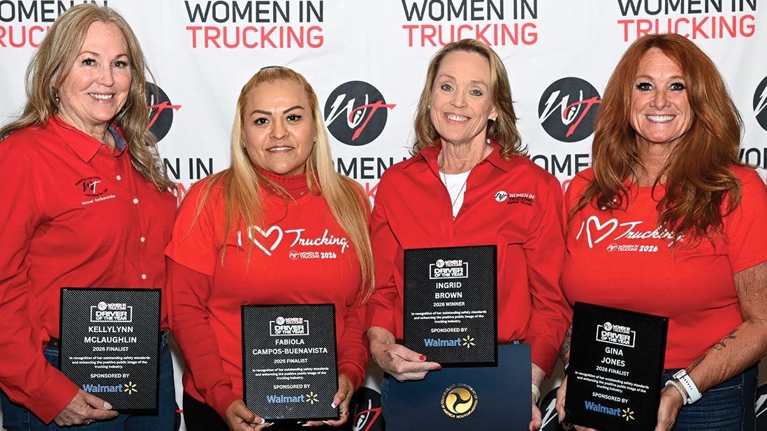 Brown named Women In Trucking Association&rsquo;s 2026 Driver of the Year