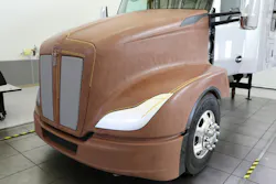 Kenworth clay model