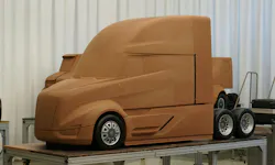 Volvo Trucks clay model