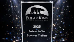 Polar King names Spencer Trailers Dealer of the Year for refrigerated trailer sales Polar King names Spencer Trailers Dealer of the Year for refrigerated trailer sales