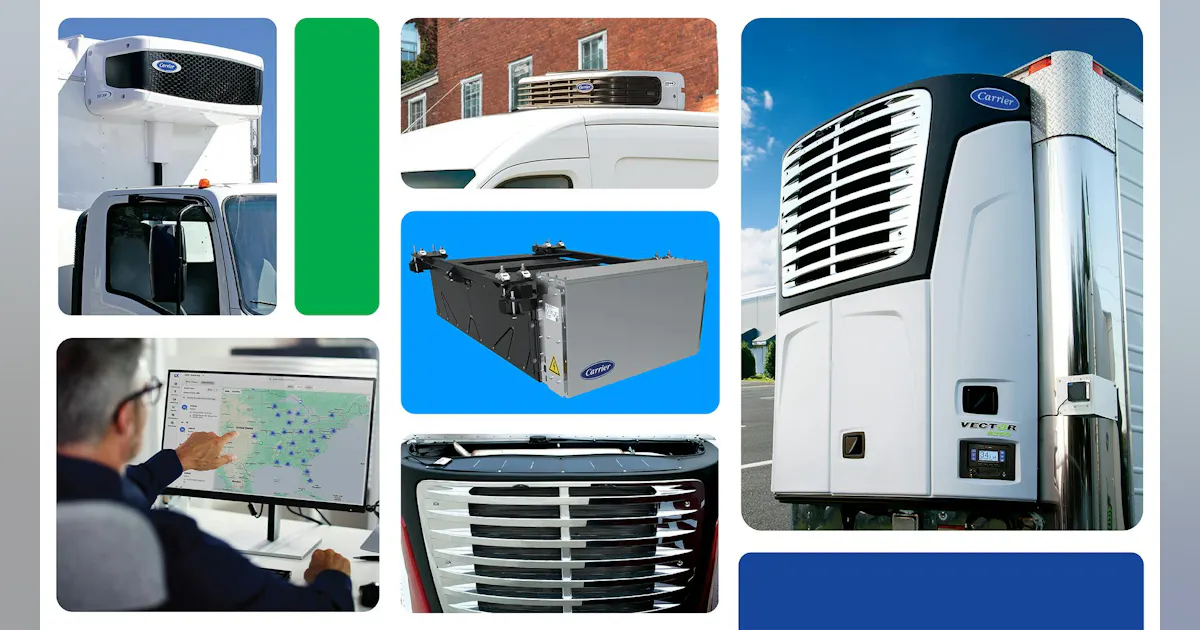 Carrier Transicold launches electric transport refrigeration systems ...